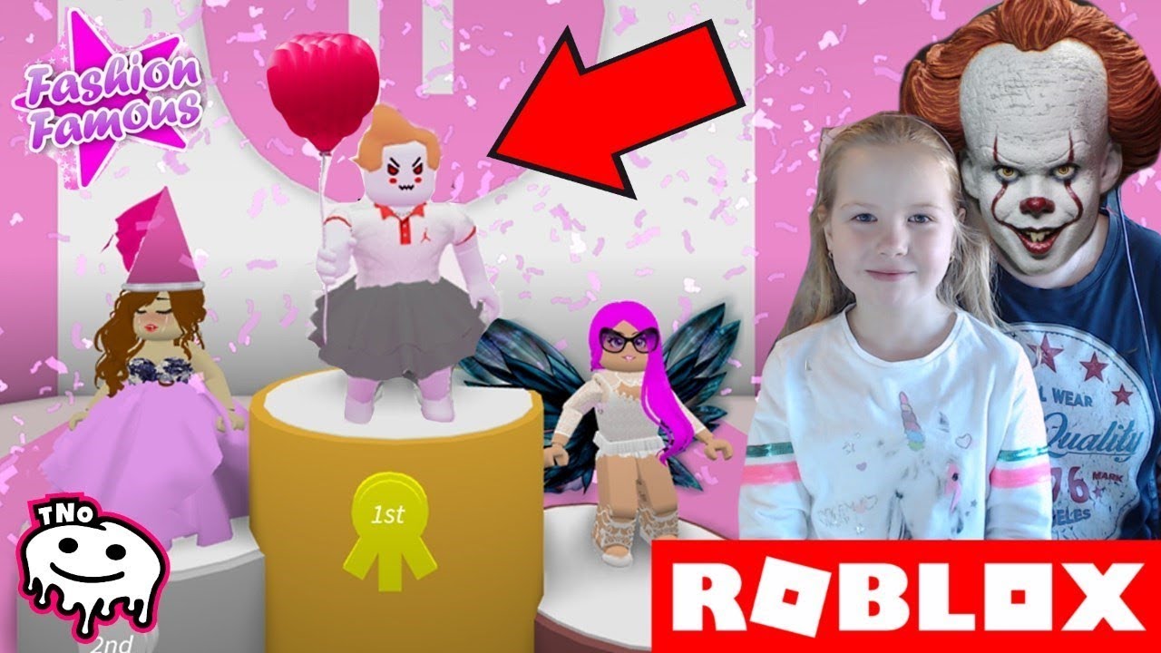 VYHRAJEME ZA PENNYWISE?! ✨ Fashion Famous | Roblox | Tatínek a Barunka CZ/SK