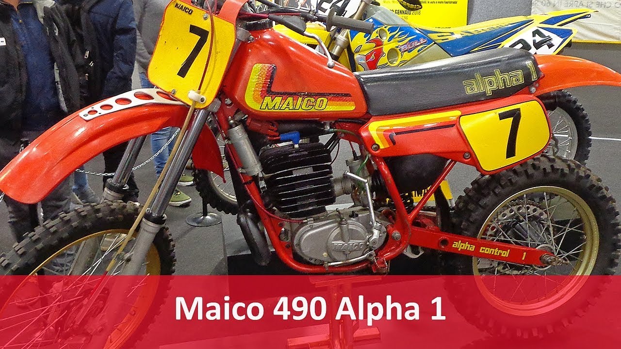 Maico 490 Alpha 1 ... surowa moc z początku lat 80-tych. Motocykl alfa dla samc&oacute;w alfa.