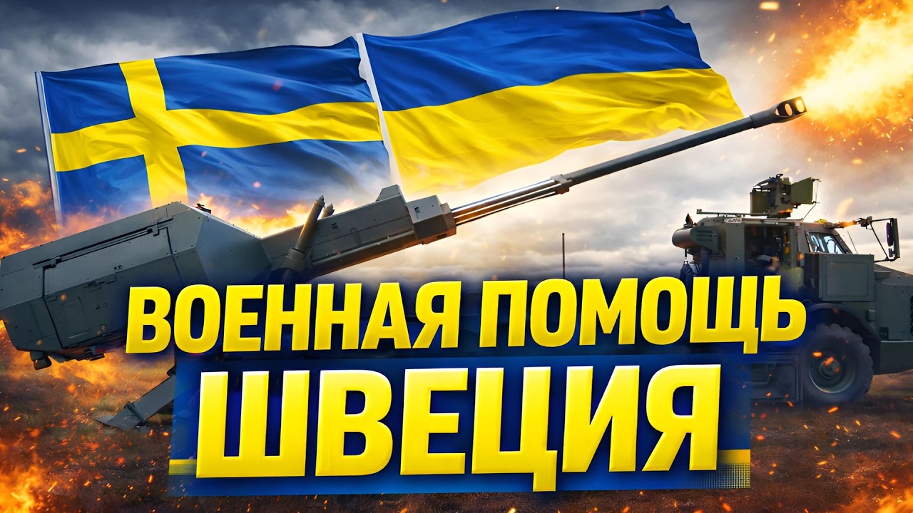 Военная поддержка Украины: Швеция в топ-3