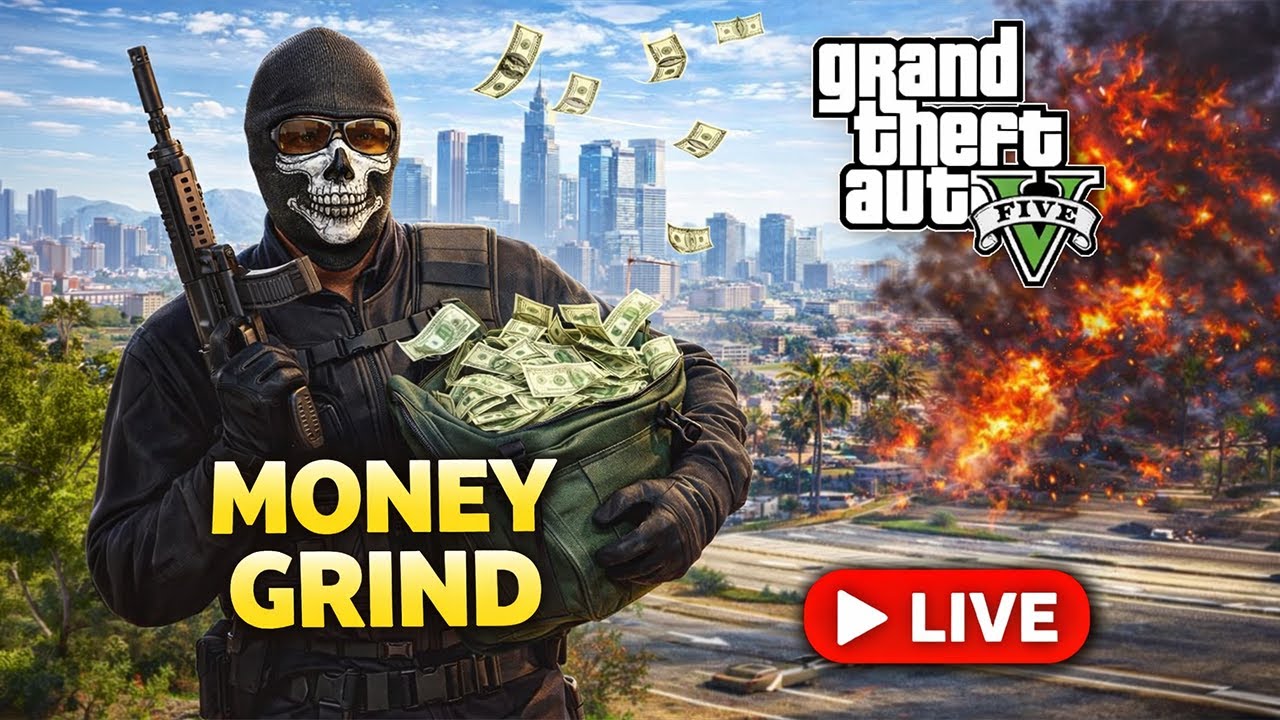 🔴GTA V LIVE | NON STOP MONEY GRIND🔴