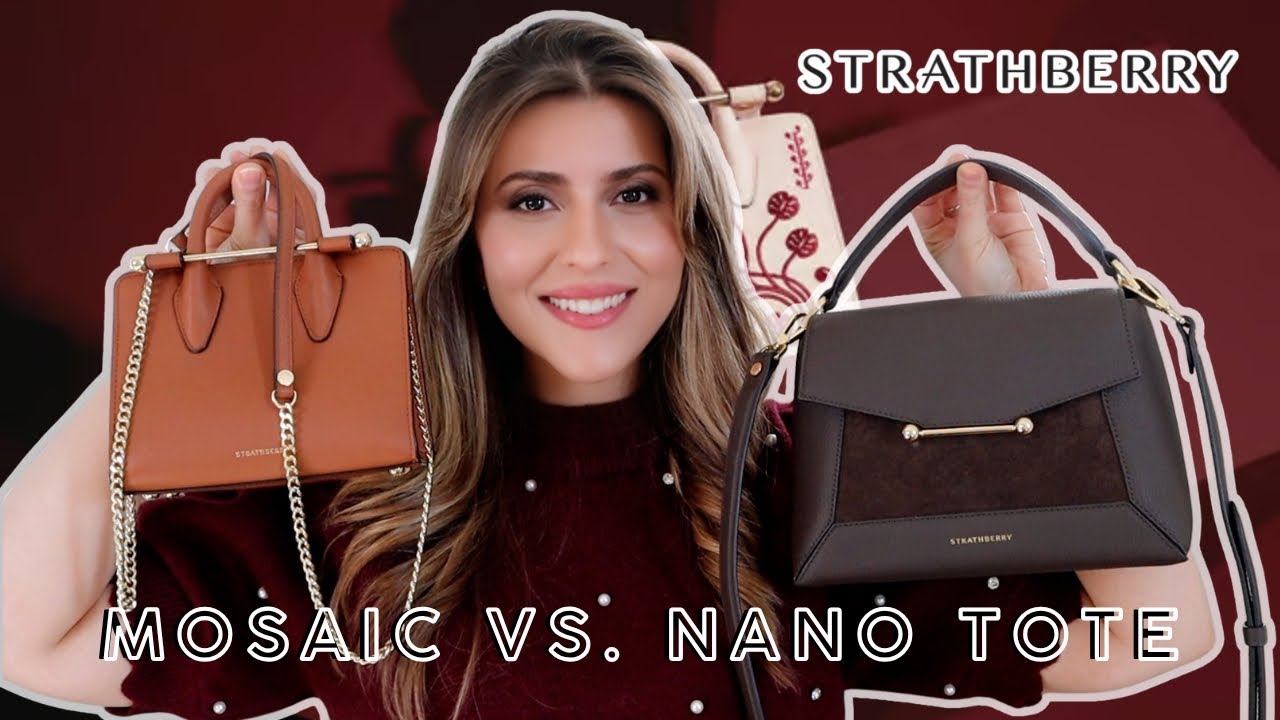 Strathberry Mosaic и Nano Tote | Честное сравнение + Что помещается в каждую сумку! 👜