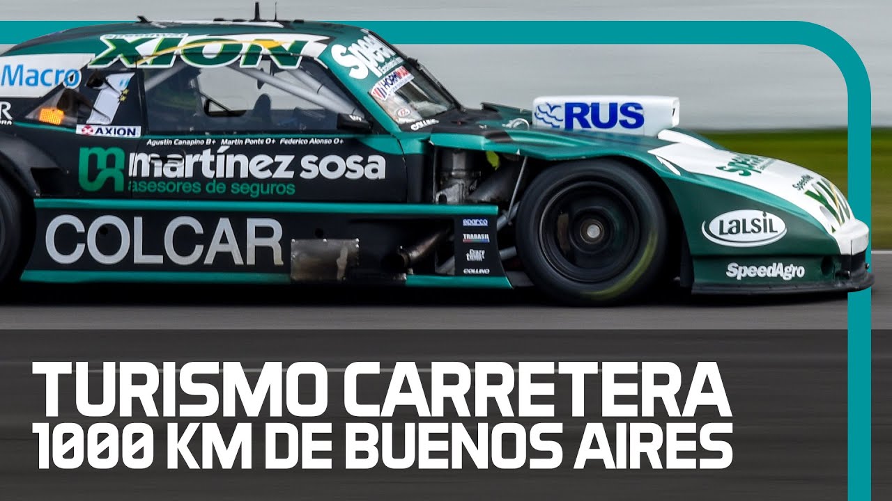 1000 Km de Buenos Aires - SONIDO INCREÍBLE del Turismo Carretera!