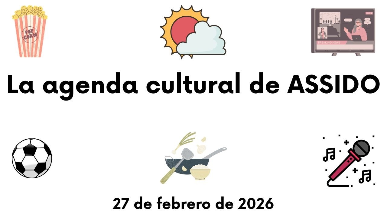 AGENDA CULTURAL 27 DE FEBRERO DE 2026