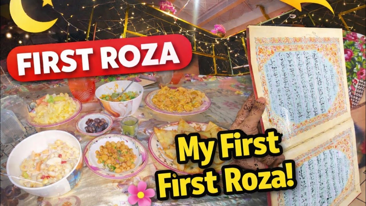 First Ramzan Sehri to Iftar Vlog 2026 &hearts;️🎀| Full Daily Routine 🌙✨