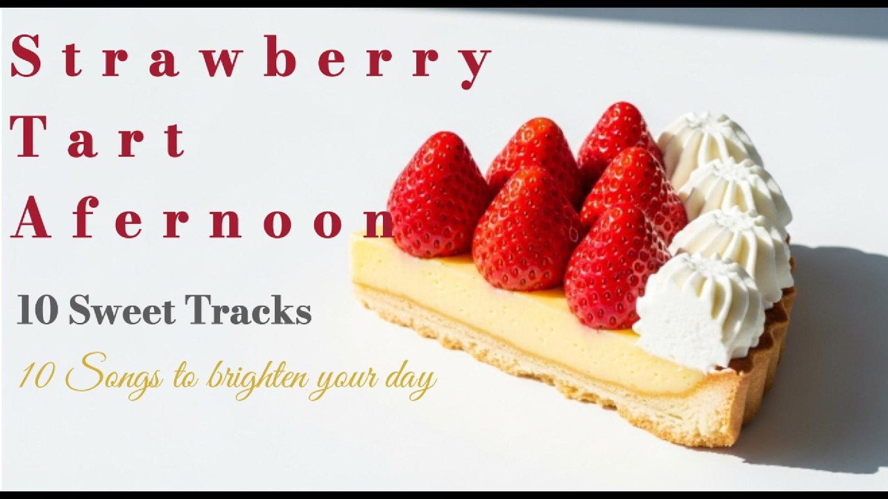 [Playlist] Strawberry Tart Afternoon 🍓 Sweet & Youthful Vintage Pop