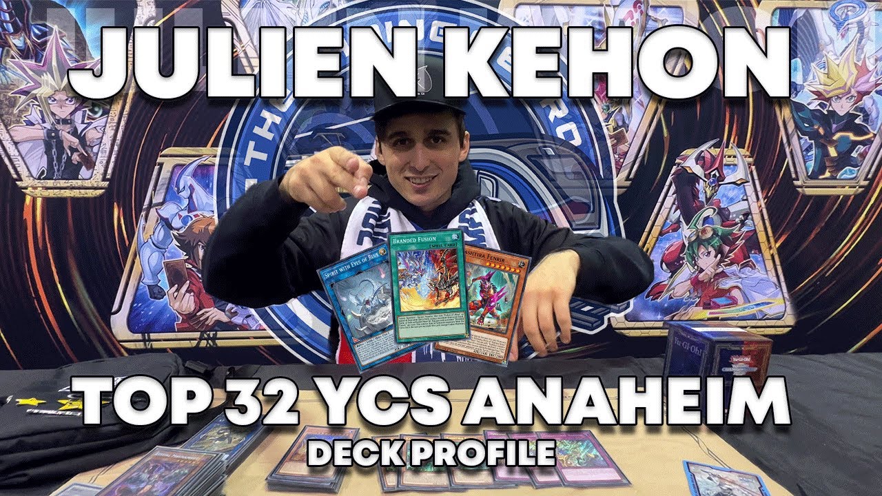 Branded Dracotail TOP 32!!! Deck Profile with The World Champion Julien Kehon - YCS Anaheim