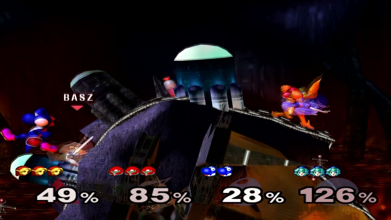 Super Smash Bros Melee (GCN) Melee VS Stock Team Match #51