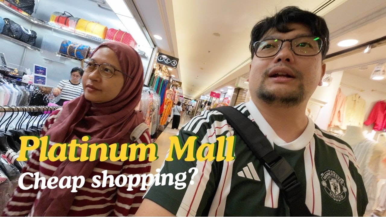 Cheap shopping in older malls in BANGKOK 🇹🇭 Is it still good?