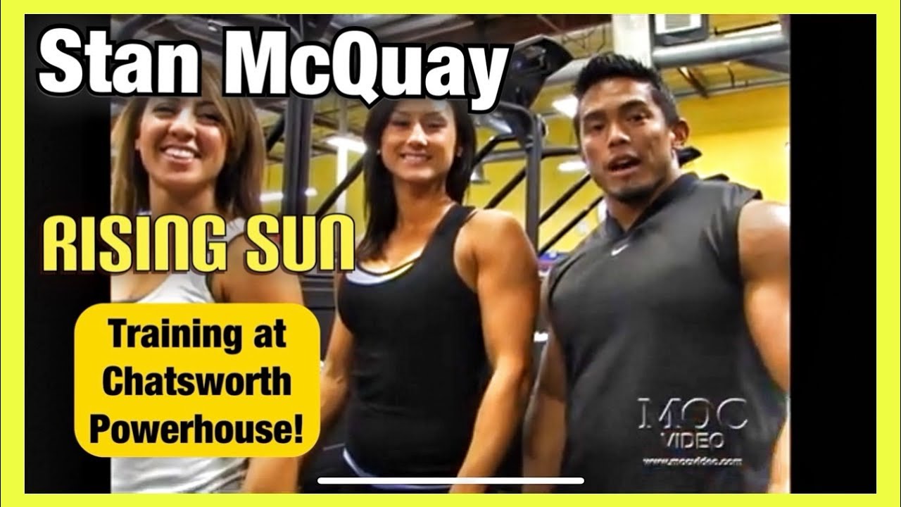 STAN MCQUAY  - TRAINS CLIENTS AT CHATSWORTH POWERHOUSE - (2009) RISING SUN DVD