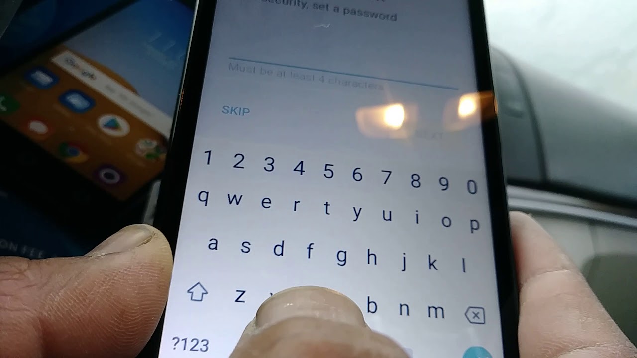 How to set up phone ( Unboxing ) Alcatel Tetra programming