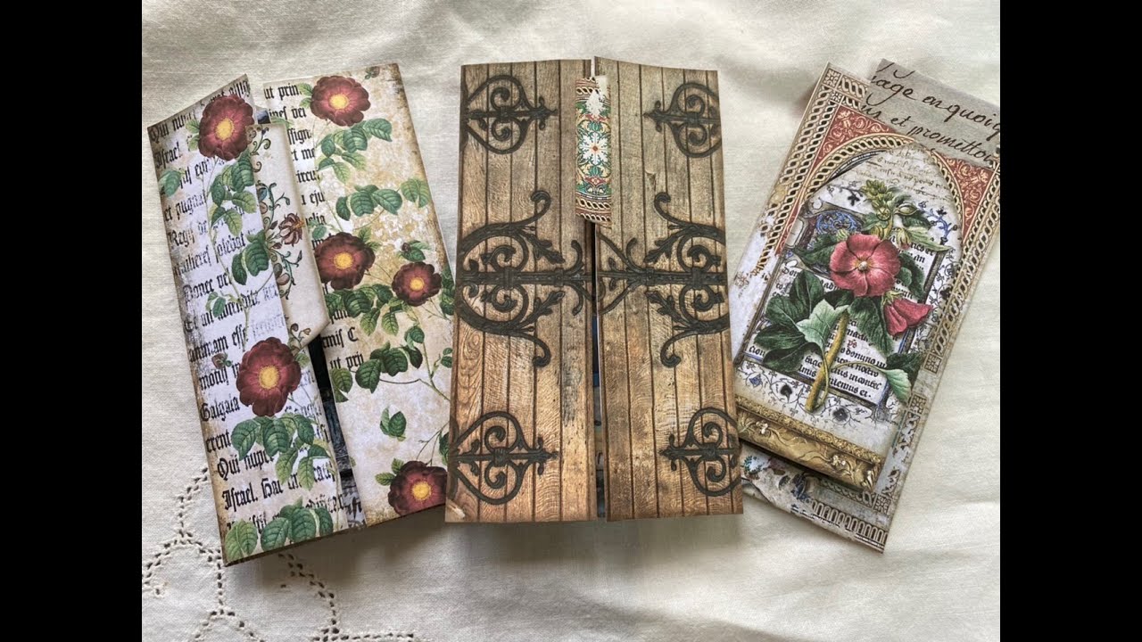 Junk Journal making secret window ephemera for Medieval Mirage Part 7