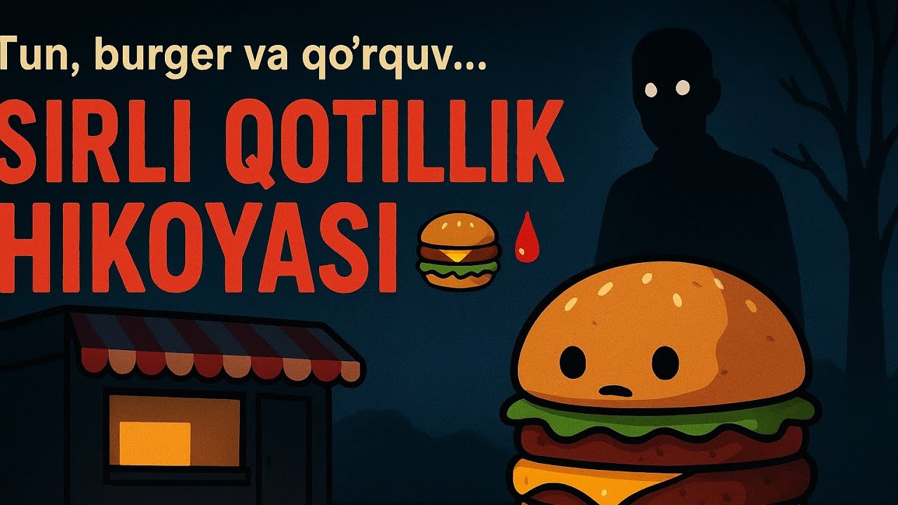 Burger tayyorlash orqasida sirli qotillik hikoyasi 🩸 | KIOSK Horror Game