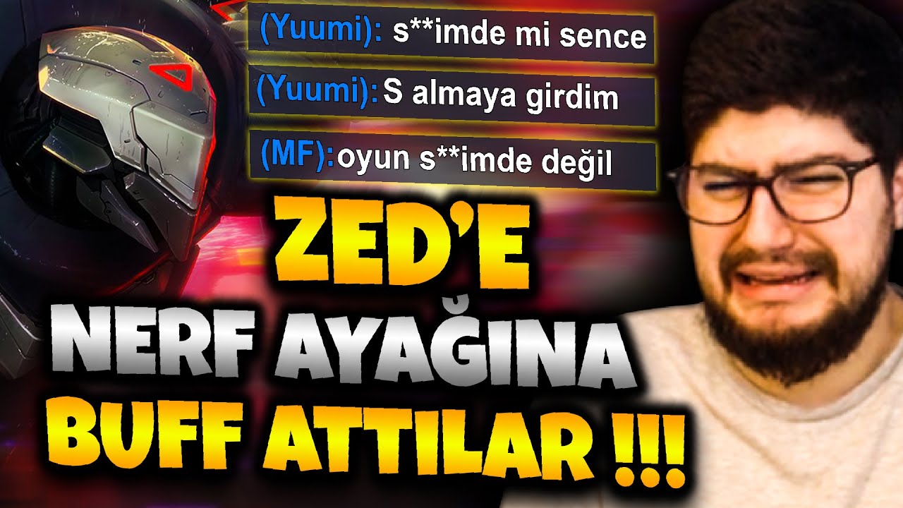 ZED'E NERF AYAĞINA BUFF ATTILAR !!! | MAYMUNLARA YAKALANDIK !!! | Apophis