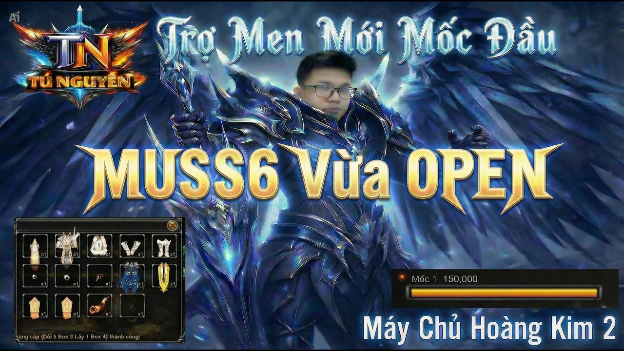 🔴 MU ONLINE 2026 | HỖ TRỢ NEW FULL MỐC 1 M&Aacute;Y CHỦ HO&Agrave;NG KIM 2 | T&Uacute; NGUYỄN NNT