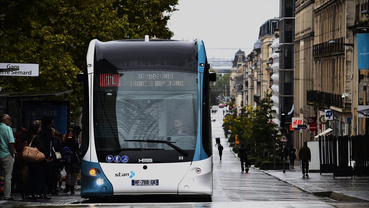 Spot autocar autobus sur nancy et Gérardmer 