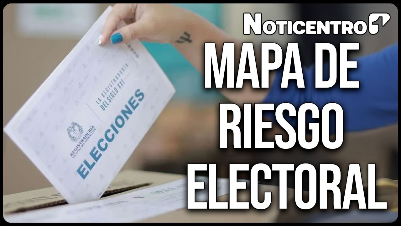 Alerta electoral: MOE presenta mapa de riesgo con 185 municipios en peligro de fraude | Canal 1