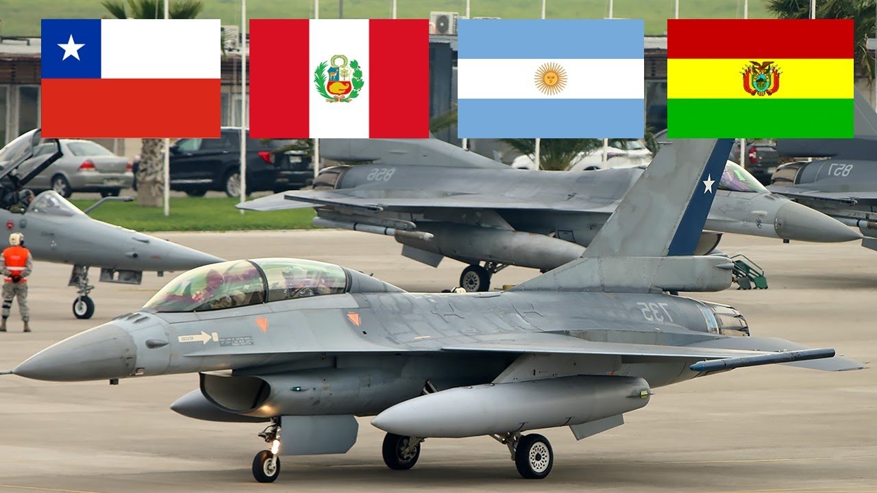 CHILE vs Argentina, Perú y Bolivia.