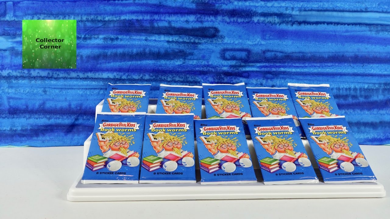 Garbage Pail Kids Book Worms Blind Bag Sticker Trading Cards | CollectorCorner