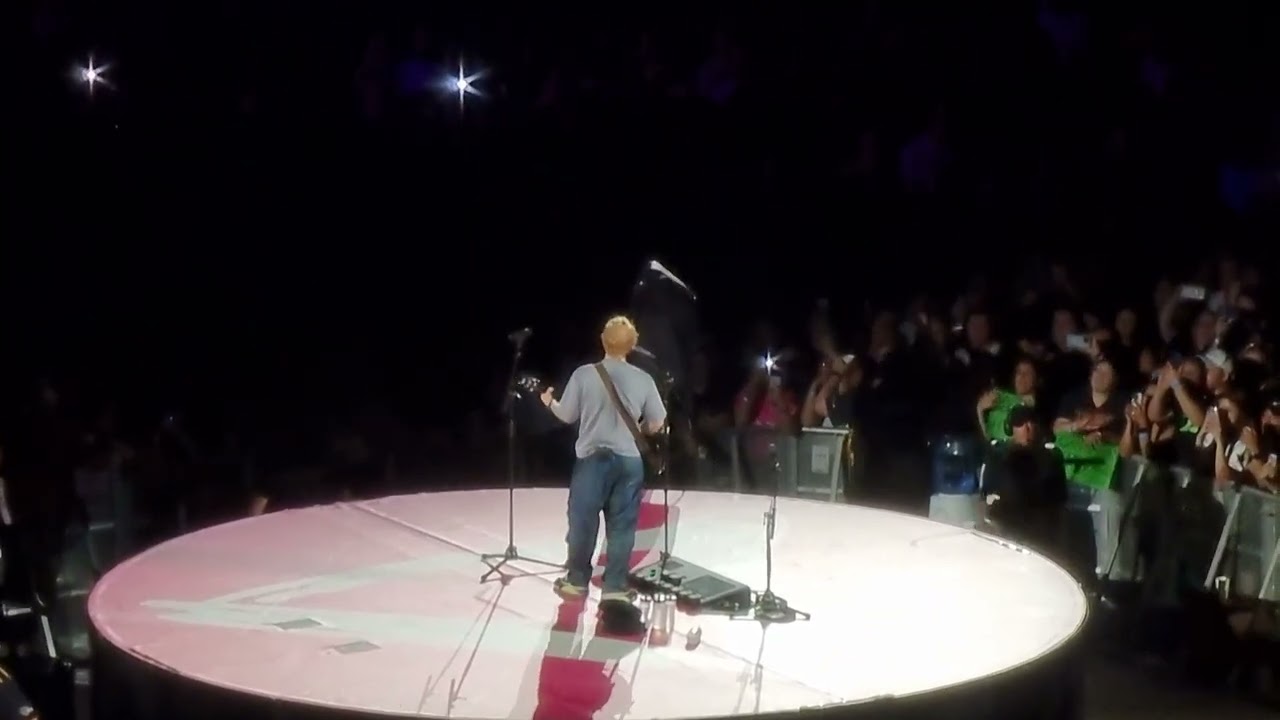 Ed Sheeran. Concert Melbourne. 2026