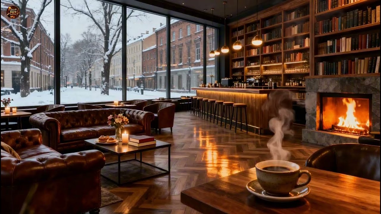 Smooth Jazz Background Music for Work & Productivity ☕ Elegant Office Vibes