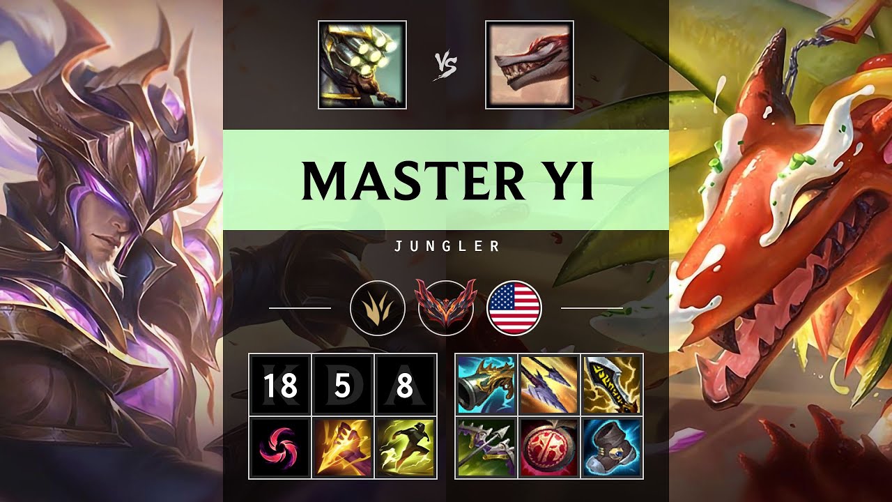 Master Yi Jungle vs Naafiri - NA Grandmaster Patch 25.21