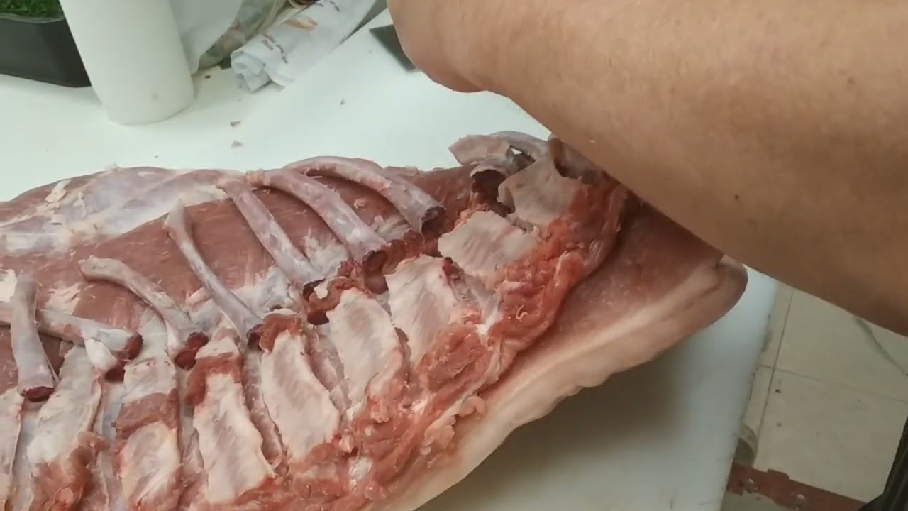 panceta cuadro tipo bacón como preparar