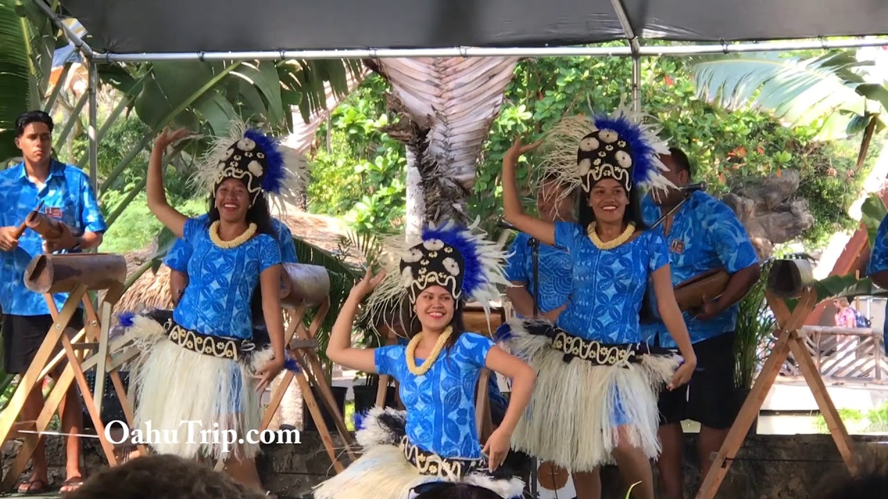 Cook Islands Dance Demonstration 3 in Oahu Hawaii