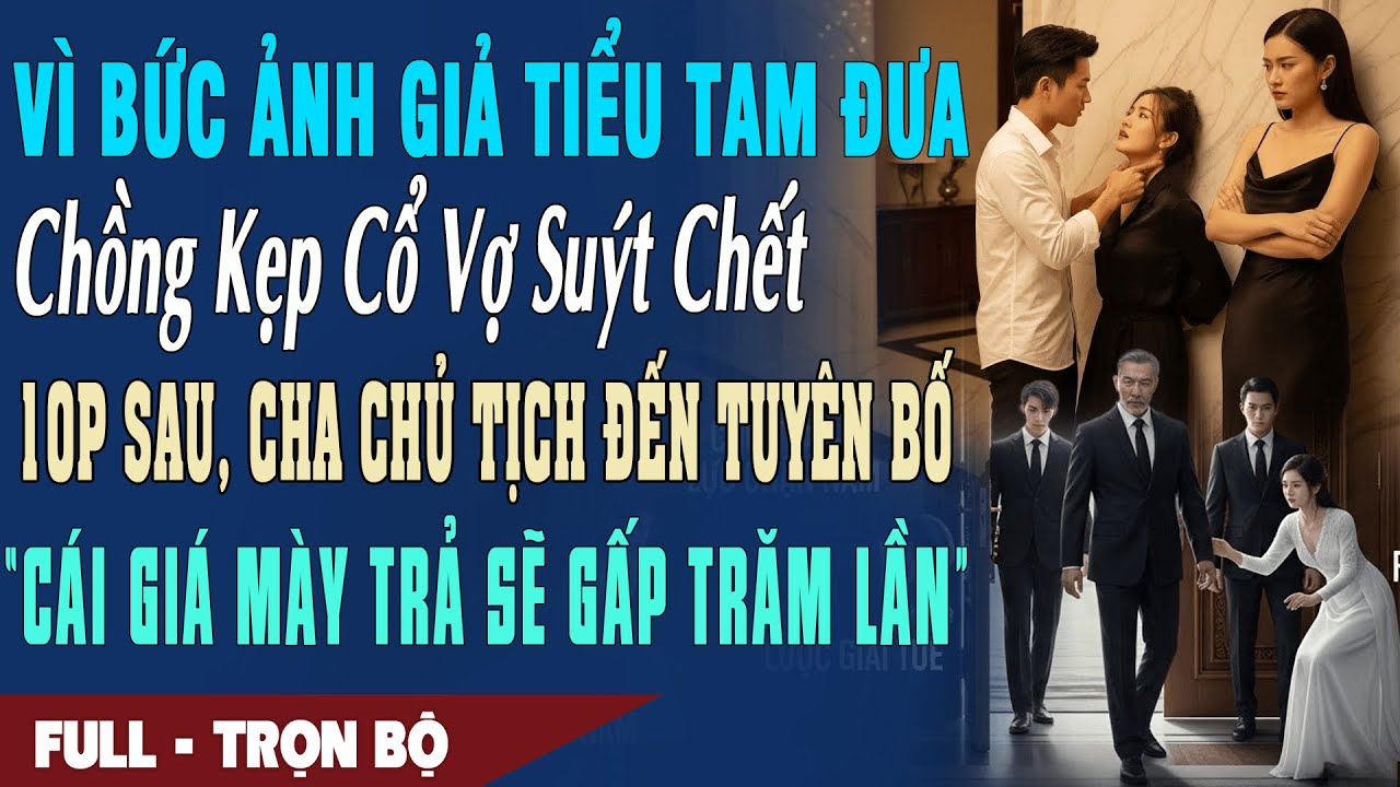 ❤️ Truyện Ngôn Tình VÌ BỒ CHỒNG KẸP CỔ VỢ SUÝT CHẾT Cha C.Tịch Đến:“Cái Giá Mày Trả Sẽ Gấp Trăm Lần”
