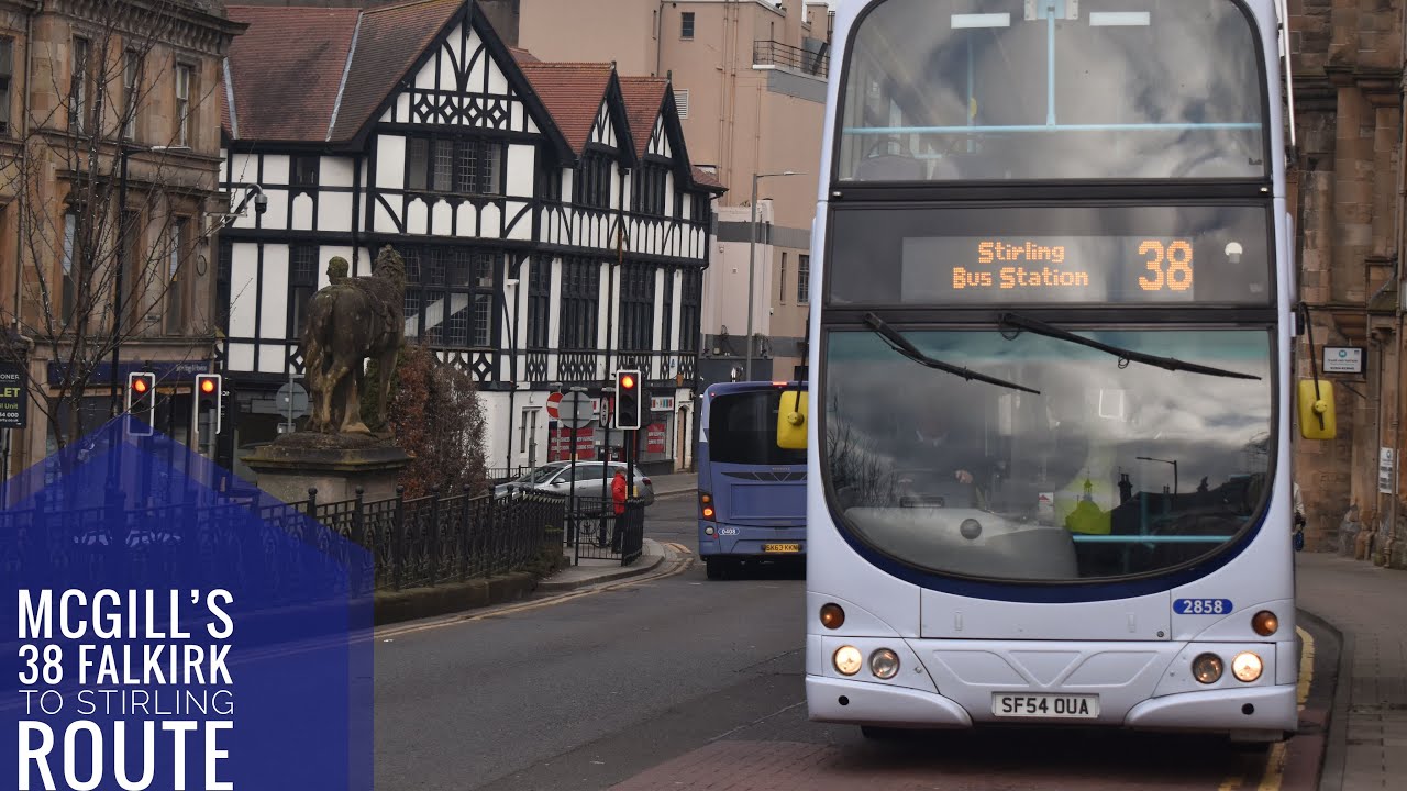 McGill’s Scotland east 38 (Falkirk to Stirling) Route Timelapse