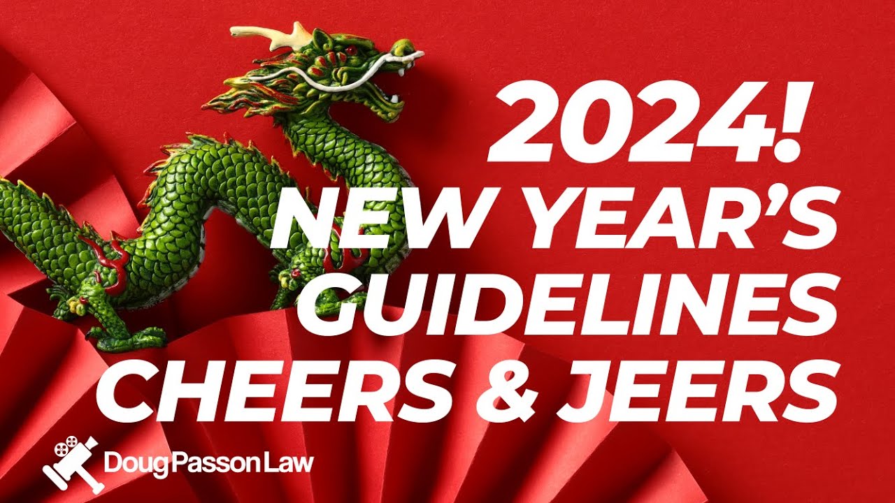Ep. 80:  Year of the Dragon: Sentencing Guideline New Years Cheers & Jeers