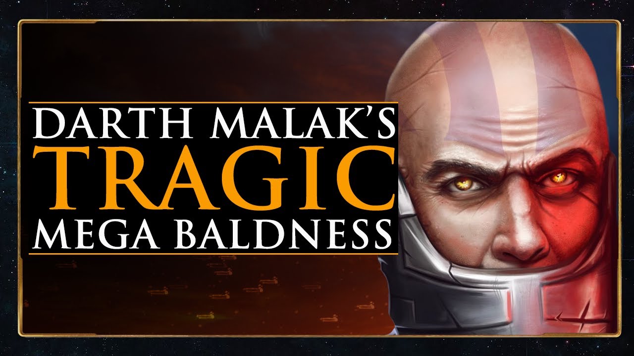 The TRAGIC Reason Darth Malak was BALD