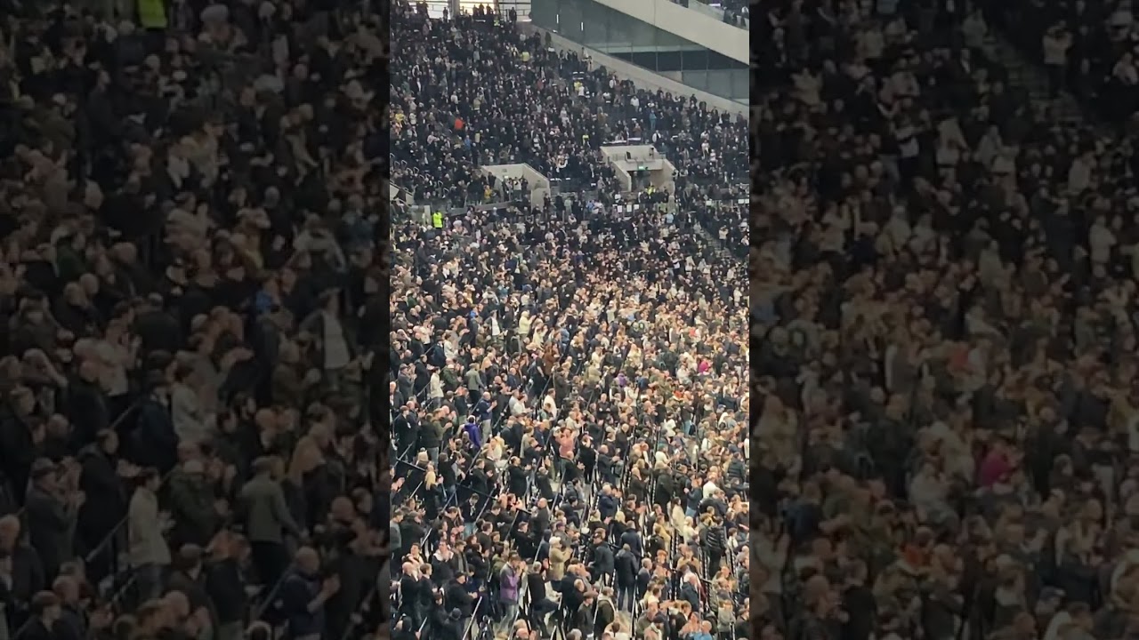 Dele emotional return to Tottenham Hotspur. The fans show their support for the fan favourite 