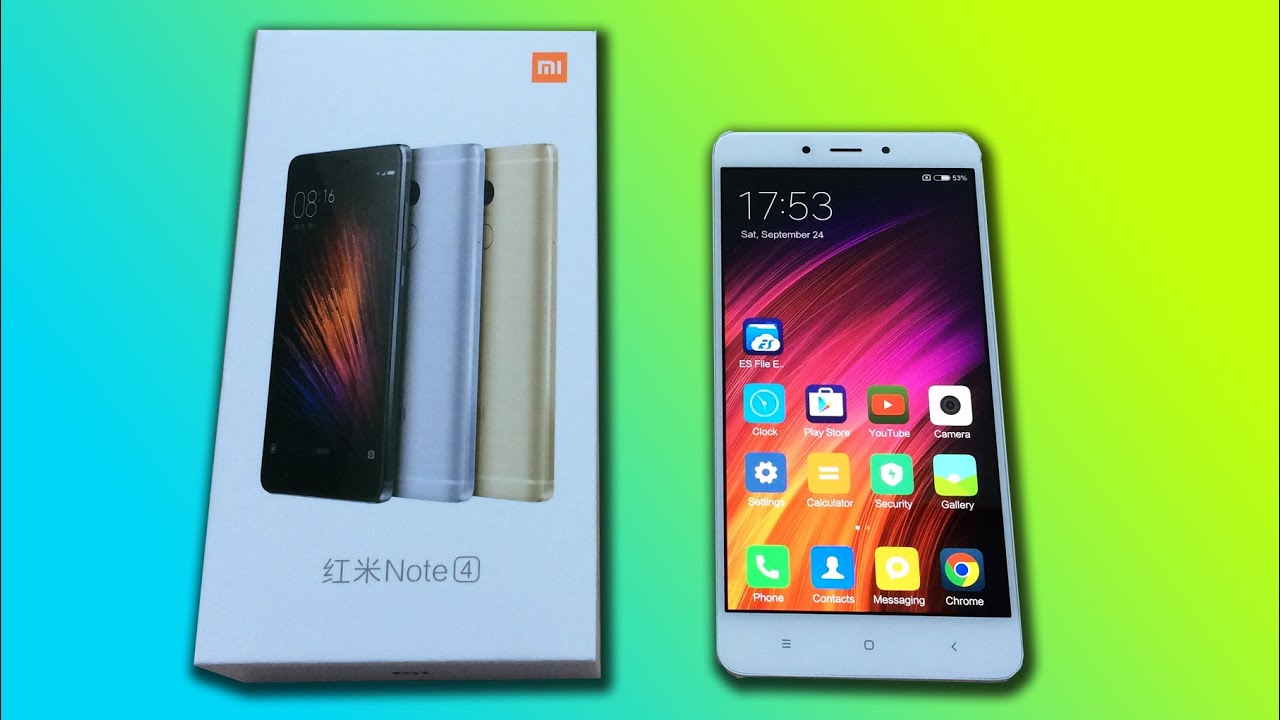 РАСПАКОВКА Xiaomi Redmi Note 4 - НЕОДНОЗНАЧНАЯ ЧЕТВЕРКА!