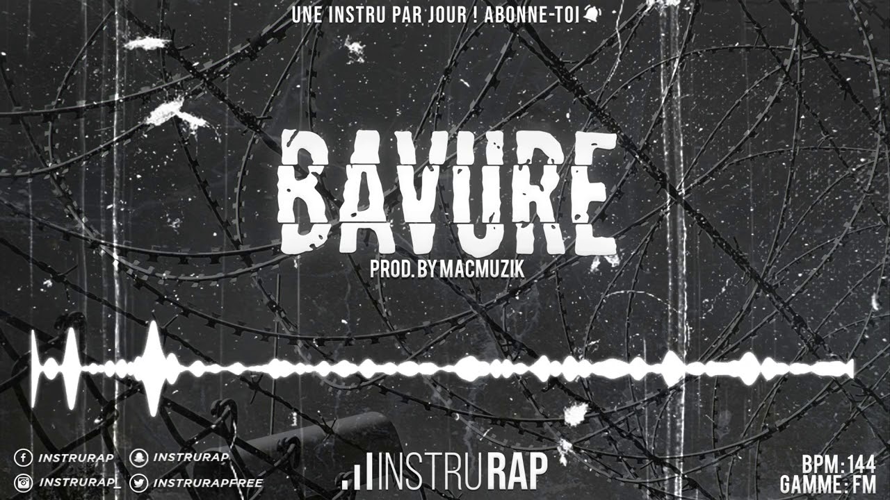 [FREE] Instru Rap Trap/Lourd | Freestyle Instrumental Rap - BAVURE - Prod. By MACMUZIK
