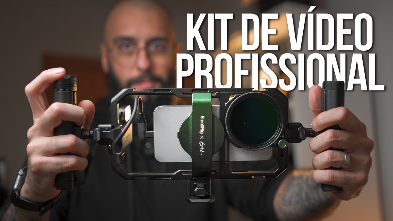 Kit Profissional Completo pra filmar com iPhone!