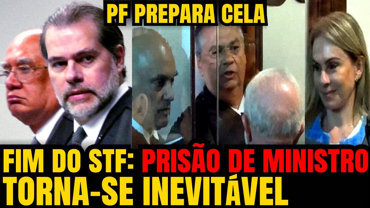 #3 O DIA DO JUÍZO! PF PREPARA A CELA, CERCA O STF E PRISÃO DE MINISTRO VIRA 