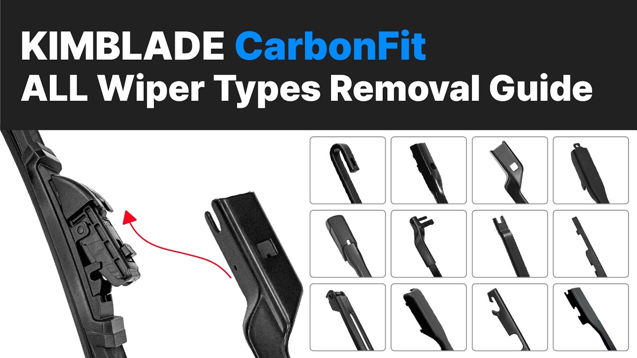 CarbonFit All Wiper Types Removal Guide | KIMBLADE Easy Guide