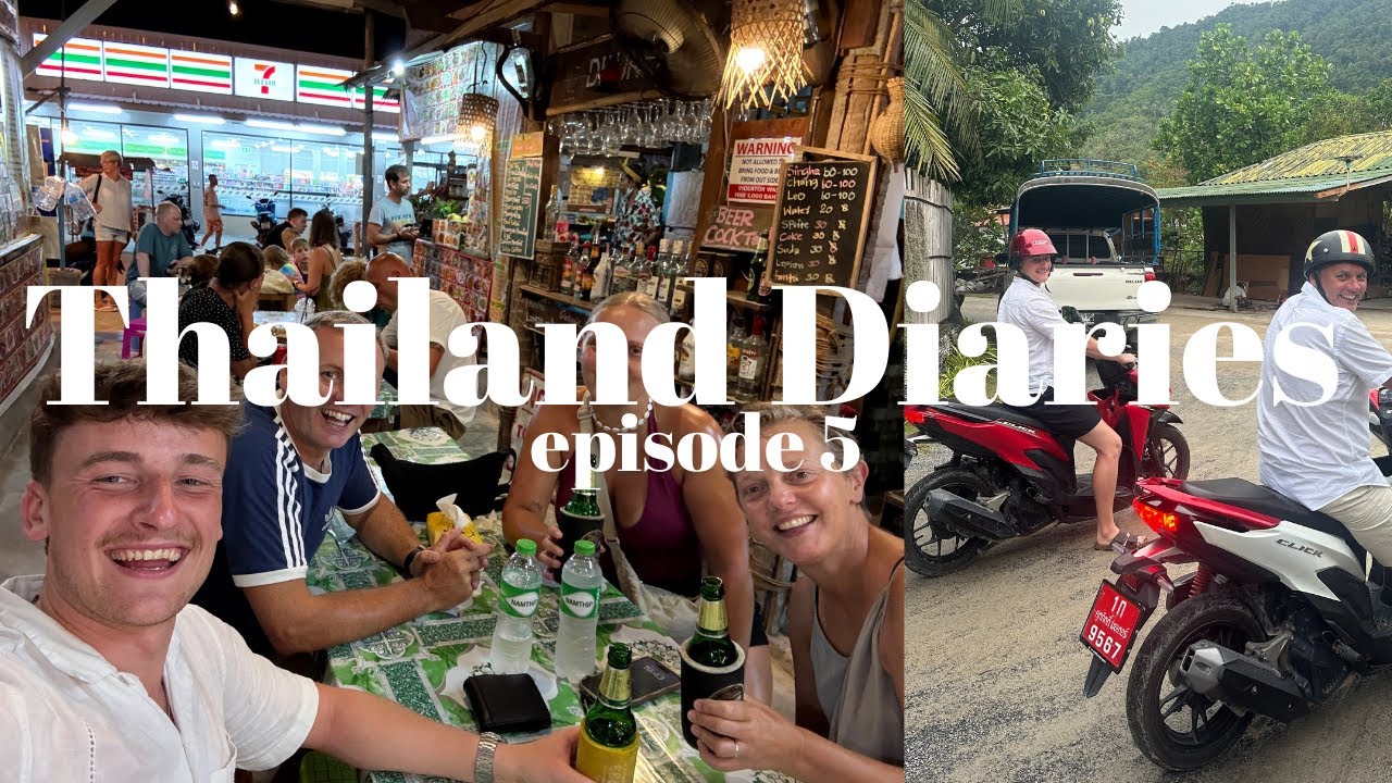 Our first few days in Koh Pha Ngan || Thong Nai Pan Yai
