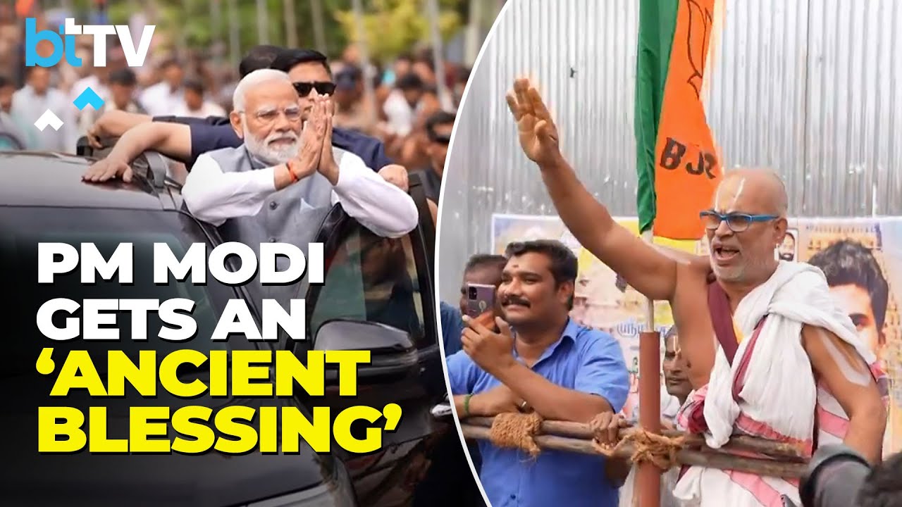 Incredible Moment In Srirangam When PM Modi Gets A ‘Ram’ Blessing