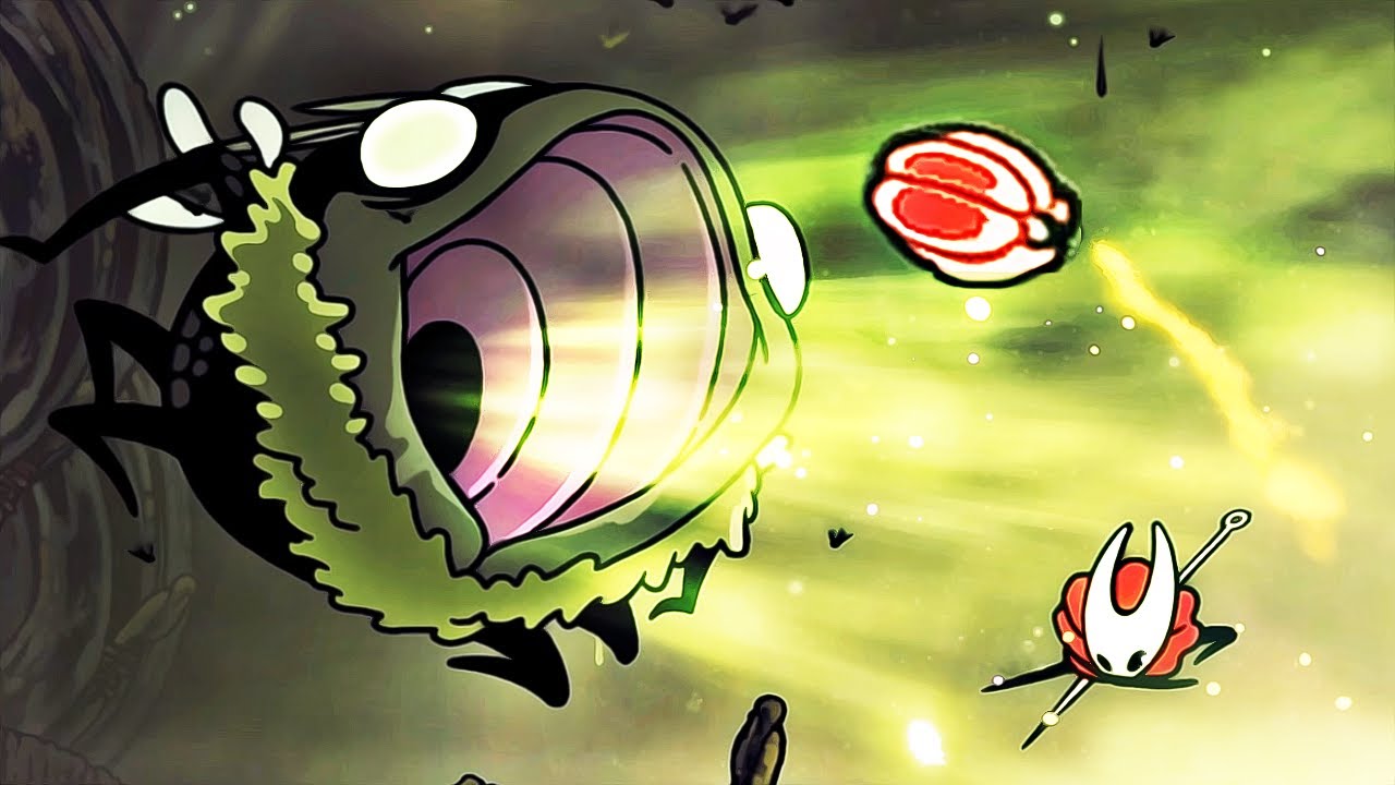 When You Throw Pimpillo On The Mouth of Groal the Great | Hollow Knight: Silk Song