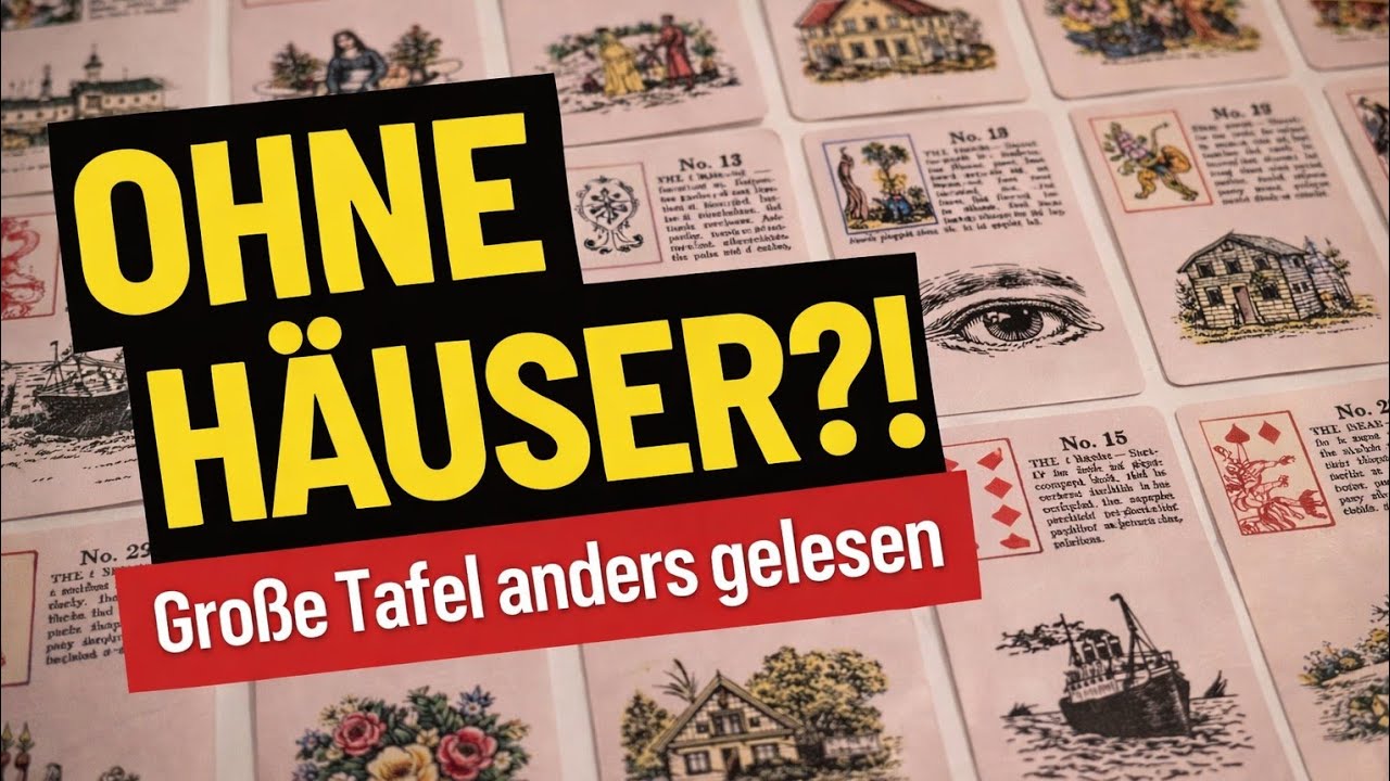 Große Tafel ohne Häuser lesen – warum ich darauf bewusst verzichte
