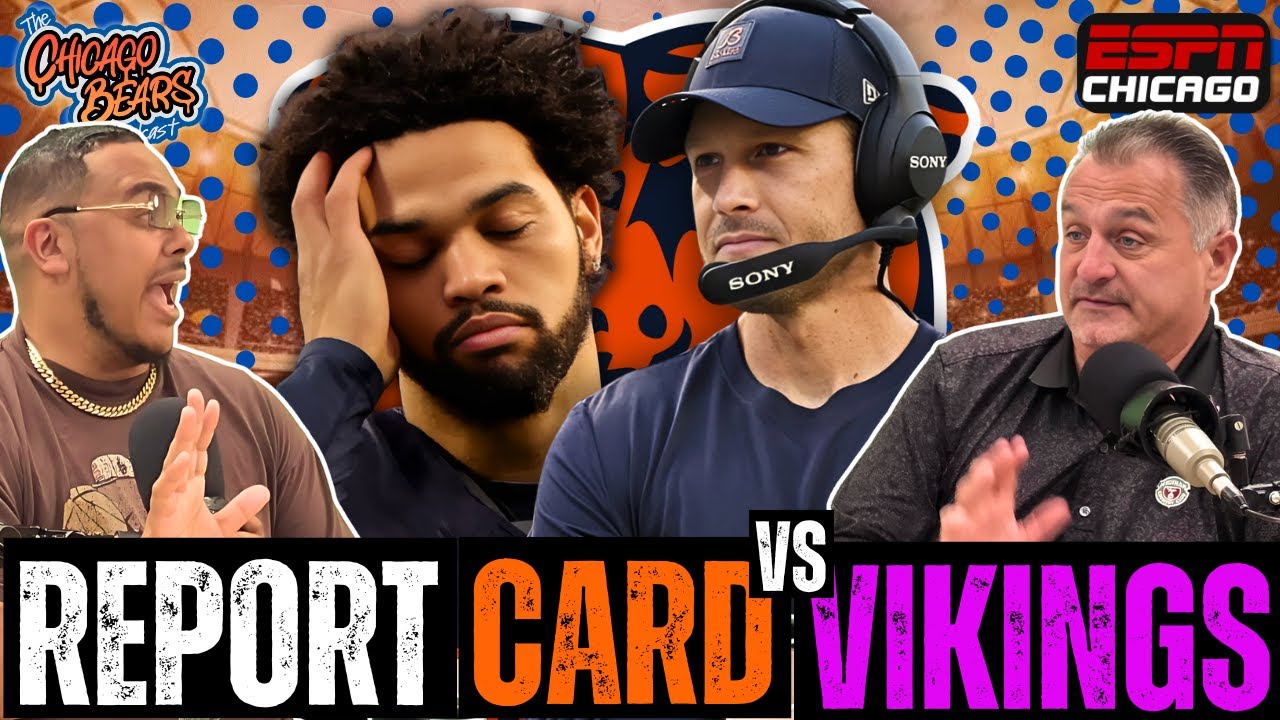 Bears Report Card: Where Caleb & Chicago Fell Short vs Vikings | Jurko's Grades