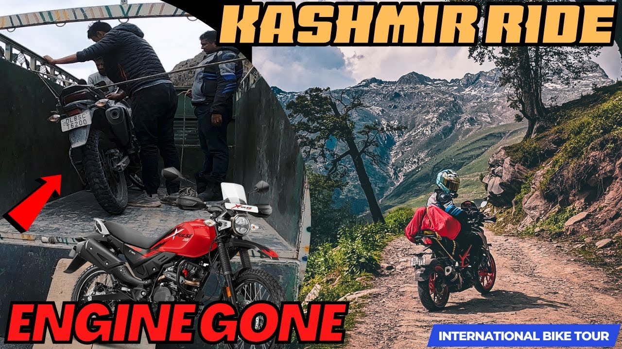 Ladakh To Kashmir Bike Ride | Another Bike Engine Gone In Zojila Pass I Mirza Anik
