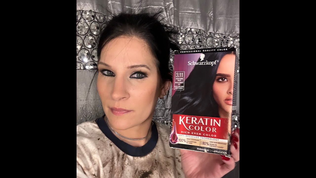 Schwarzkopf Keratin Color Deep Dark Blue 3.11 | Nina Gilhousen