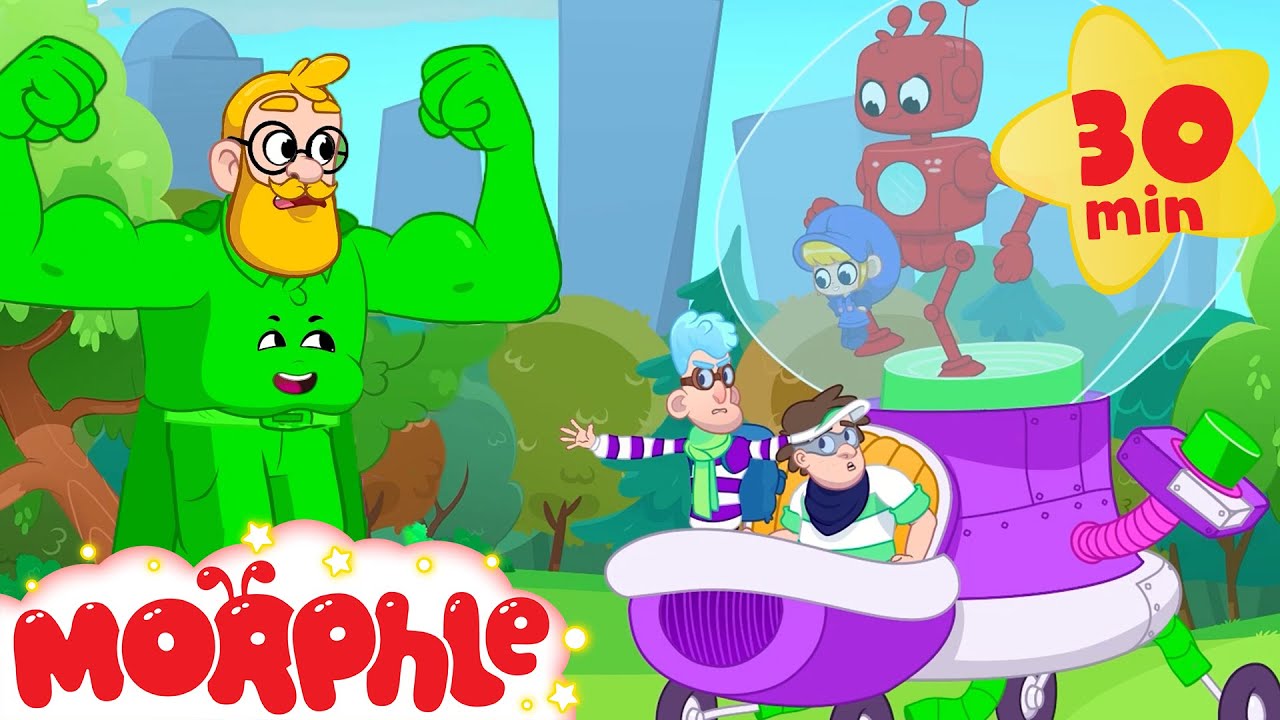 Orphle Superhero Saves the Day | Fun Animal Cartoons | @MorphleTV  | Learning for Kids