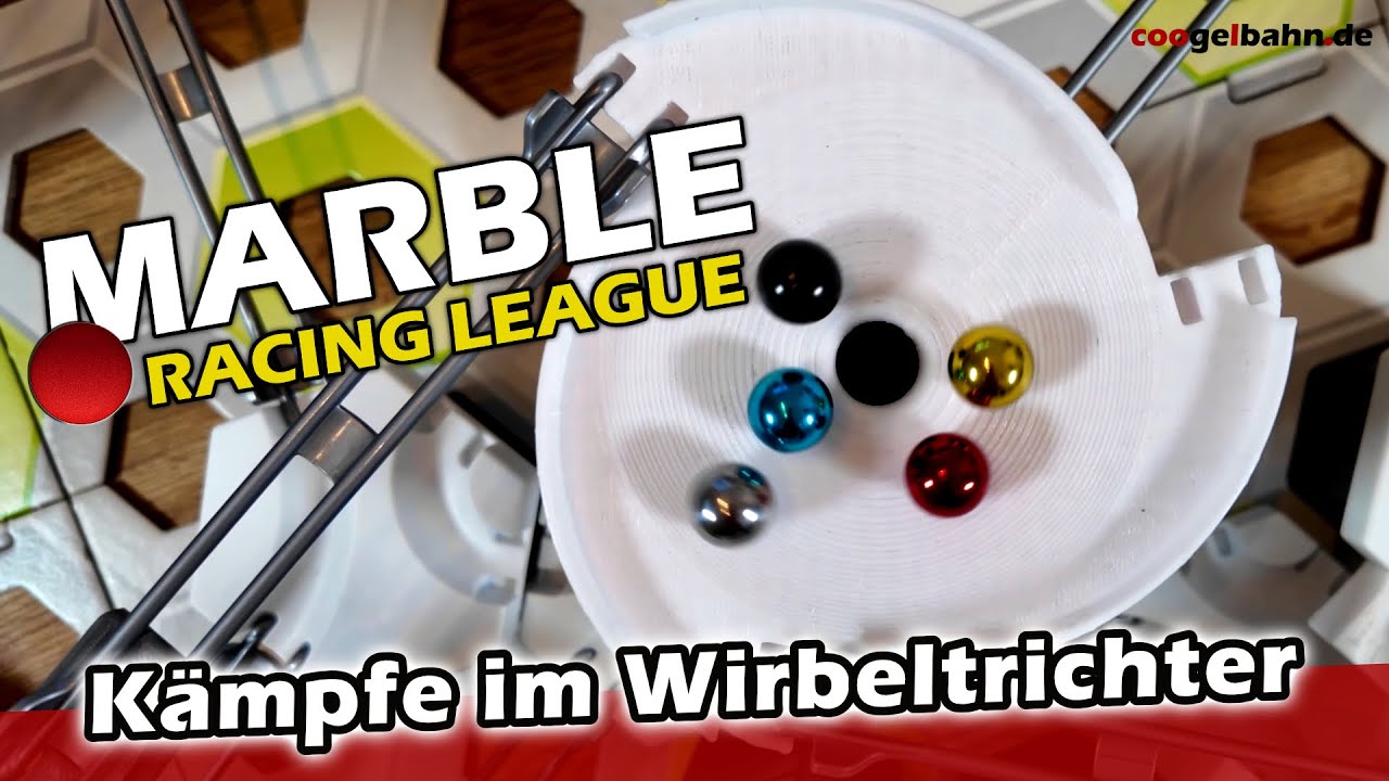 GraviTrax :: MARBLE RACING LEAGUE 🏁 Rennen durch den großen Wirbeltrichter