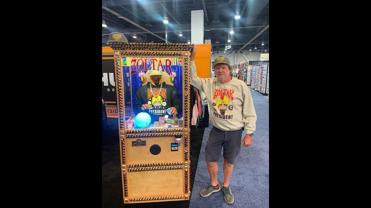 Mr. Olaf Stanton. Driving force behind Characters Unlimited and Zoltar in Boulder City Nevada.