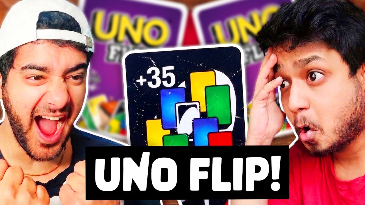 Boom Bam to Friendship in UNO FLIP Edition ft.@YesSmartyPie @DREAMBOYYT