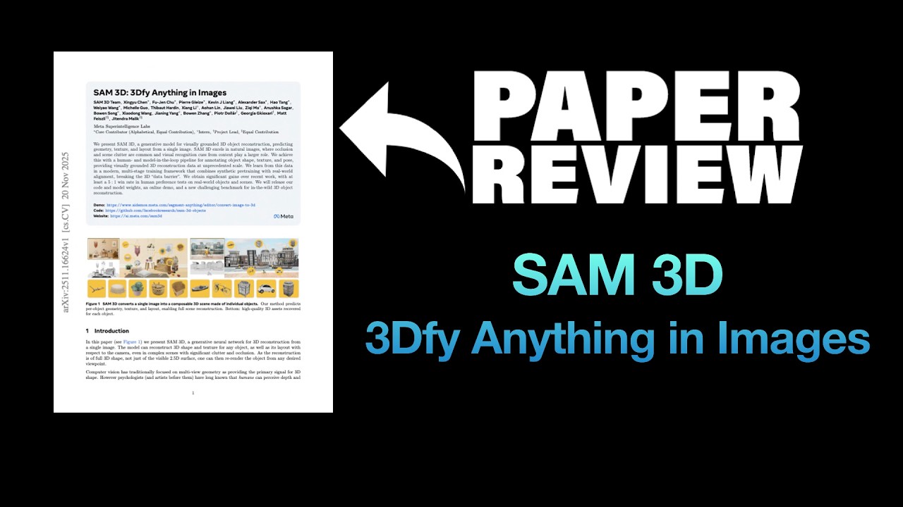 Segment Anything in 3D — The SAM3D Paper