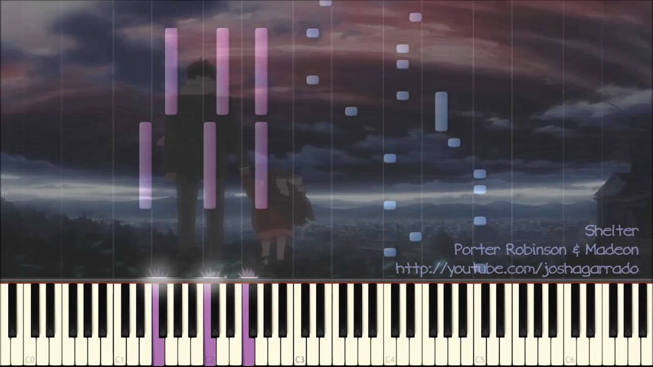 Porter Robinson & Madeon - Shelter - piano version